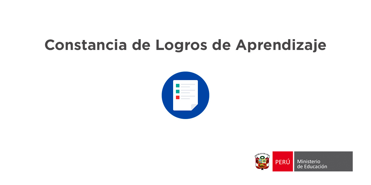 Constancia de Logros de Aprendizaje